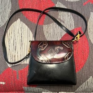 Gorgeous handmade leather bag from Mateus, a high-end maker in Florence, Italy.